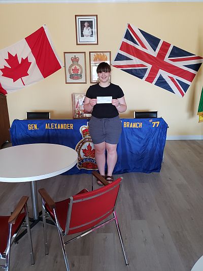 Eve Buettner Bursary Recipient