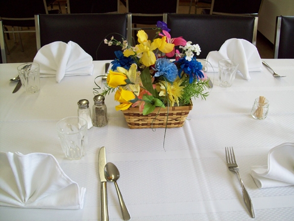 Floral Arrangements for Head Table