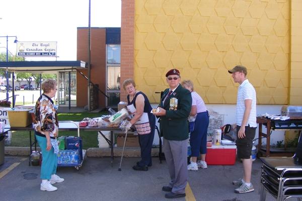 Wally gets the first hot dog