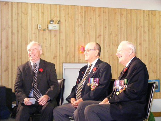 CTVs Bob Maloney interviewing John and Andy.